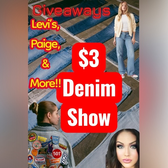 Levi's Denim - $3 DENIM & TOPS SHOW